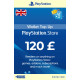 PSN Card £120 GBP [UK]